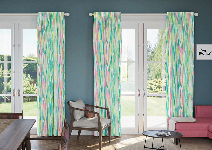 Bombay Velvet, Tropical Punch - Made to Measure Curtain - Image 3